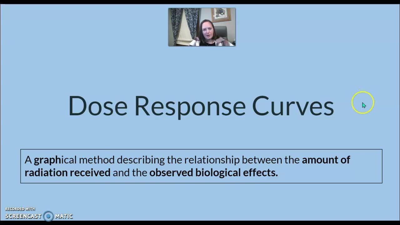 Rad Biology Part 3 Dose Response Curves YouTube