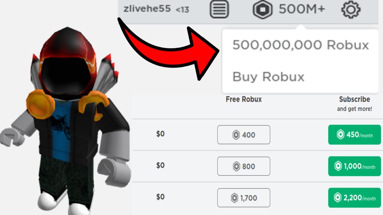 Free Robux 800 Code ******** KaysenGD