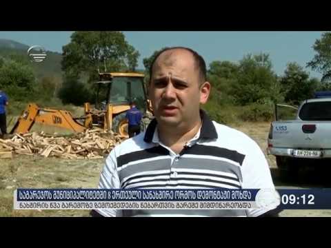 საგარეჯოს  მუნიციპალიტეტში   სანახშირე ორმოების დემონტაჟი მოახდინეს