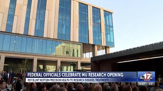Federal officials celebrate magic of new MU health research facility