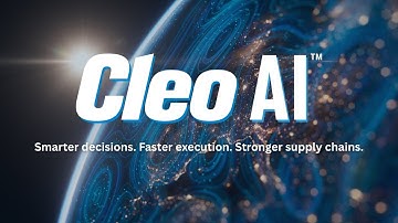 Cleo AI: Enabling Smarter Supply Chain Orchestration