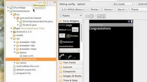 Android Development Tutorial- Using Intents