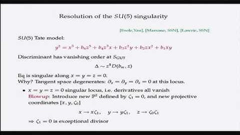 Sakura Schafer-Nameki - Tools for String Compactifications 3 of 4