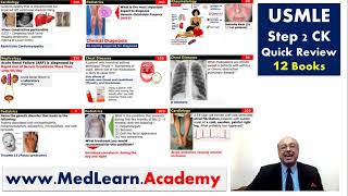 USMLE Step 2 CK Quick Review 12 Books #usmle  #internal_medicine #usmlestep2ck #cme #محاضرات_باطنة