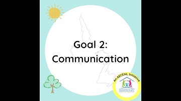 Early Learning Framework Goal 2: Communication