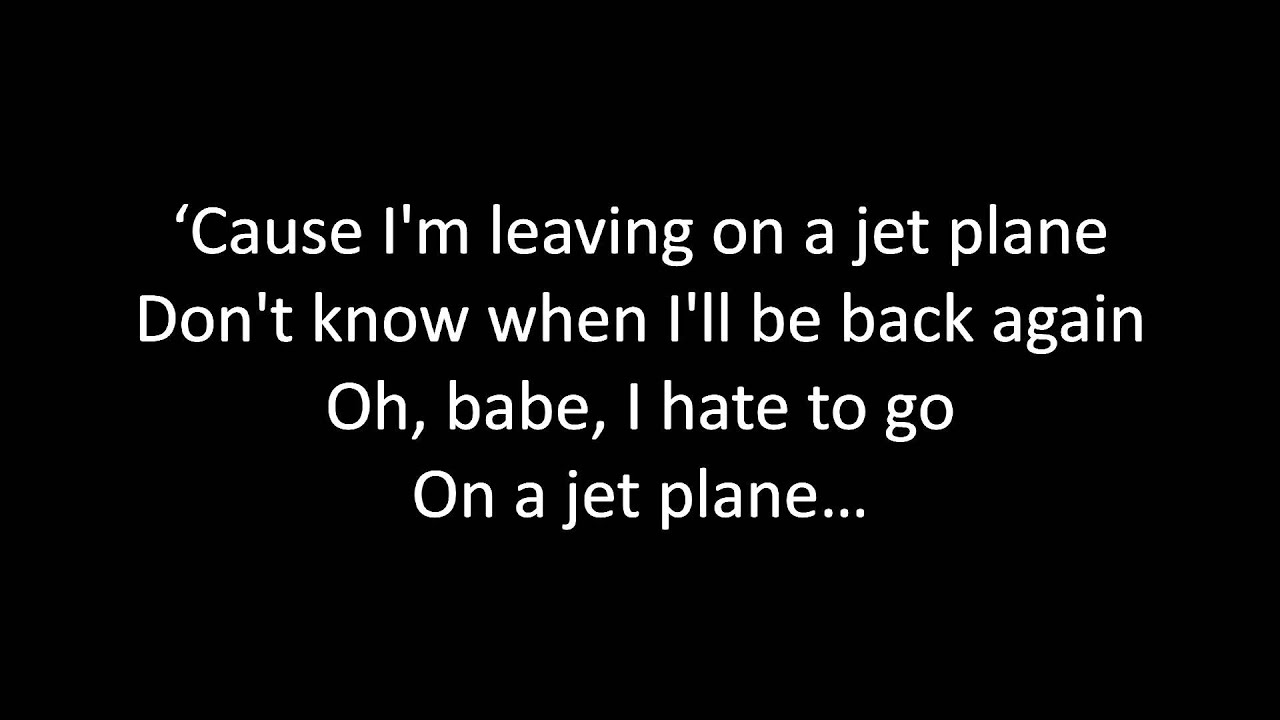 Timeflies Jet Plane Lyrics YouTube