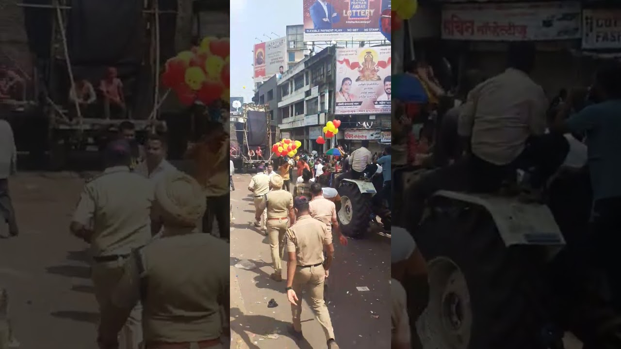 Ganpati Visarjan 2k23 Alka chauk deccan pune city 💗💗😍⚡(1)