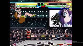 Mugen Battle #5320: Dark Dead Apostle Noel vs Panty x2 & Gwen x2
