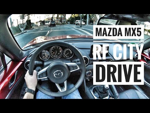 Mazda MX-5 RF (2018) | POV City Drive