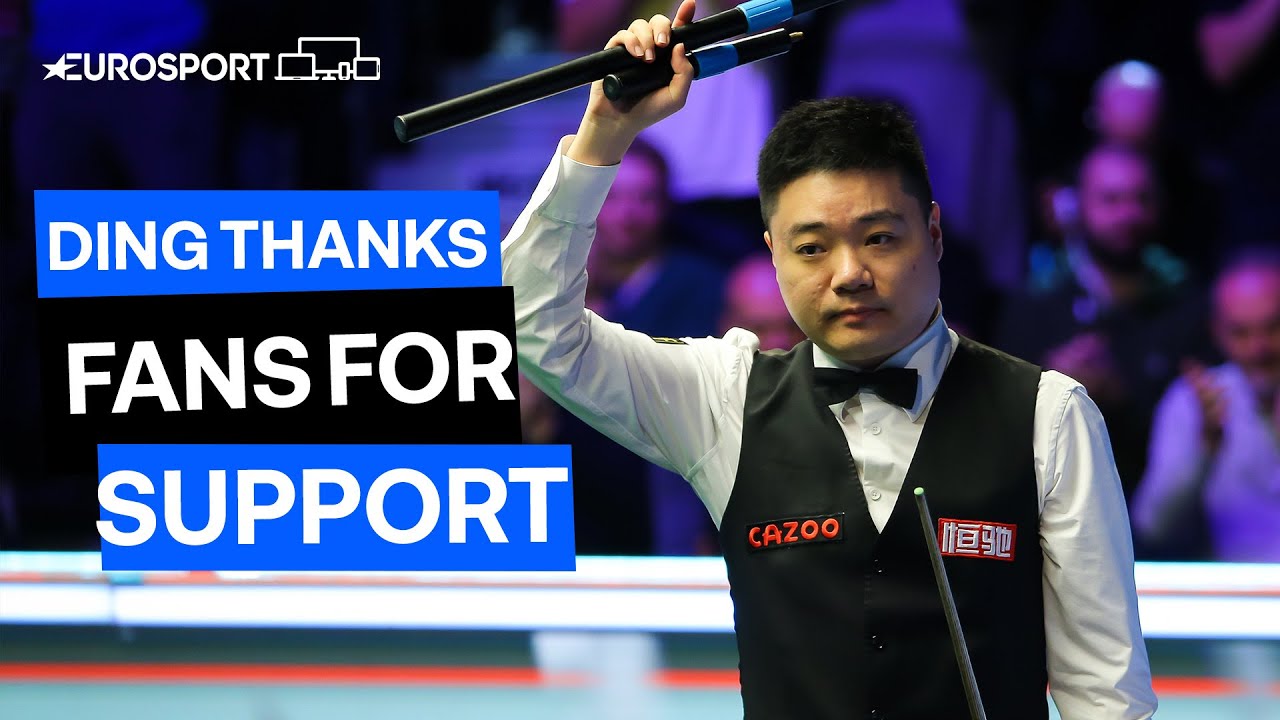 Ding Junhui appreciates the support after losing an epic UK Championship final Eurosport Snooker