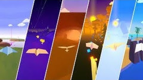 ‏Paperly: Paper Plane Adventure Gameplay (Android,IOS)‏