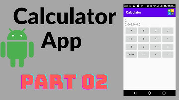 Simple Calculator App | Part 02 | Android Studio