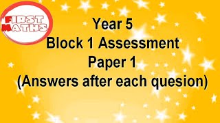 Year Five Termly Online Primary Maths Assessment