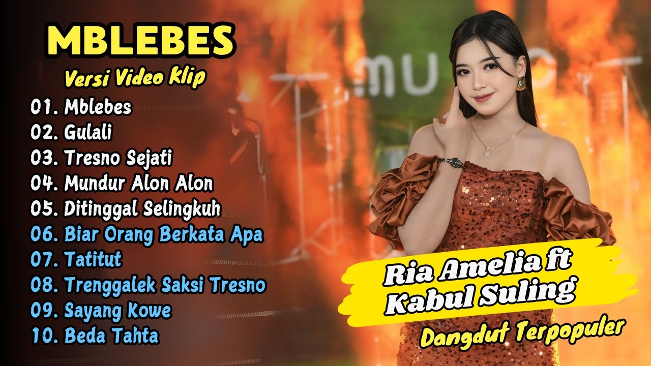 Ria Amelia Ft. Kabul Suling Simpatik - MBLEBES - GULALI || DANGDUT TERPOPULER 2025