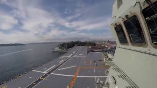 Lhd Adelaide, Post-Azipod Issue Undocking