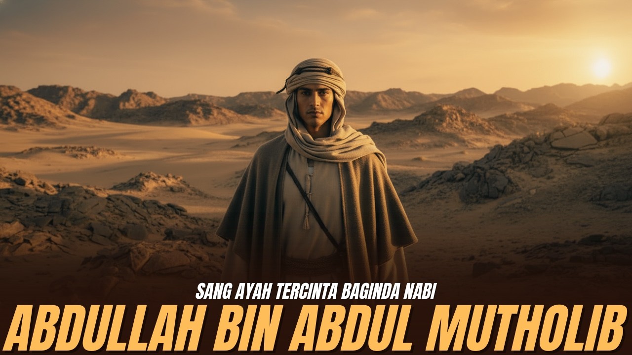 KISAH MULIA ABDULLAH BIN ABDUL MUTHOLIB ‼️AYAH RASULULLAH YANG PENUH KETELADANAN IMAN DAN AKHLAK!