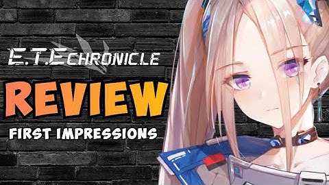 First Impressions – Is This the Next Big Mecha RPG? 【E.T.E Chronicle】