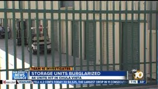 Team 10: Dozens of storage units burglaized in Chula Vista