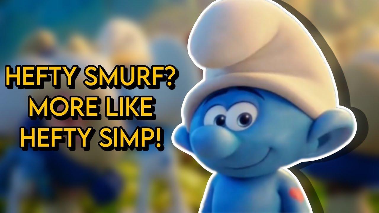 Hefty Simping Over Smurfette for 4 Mins Straight