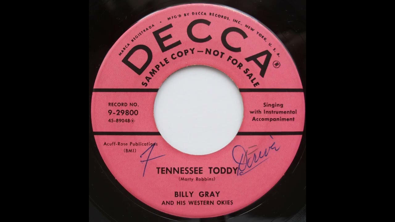 Billy Gray - Tennessee Toddy