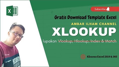 Gunakan Xlookup | Lupakan Vlookup - Hlookup & Index Match