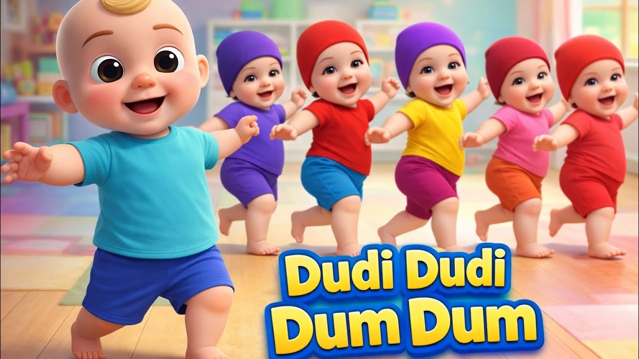 📌 Dudi Dudi Dam Dam 🎶🧸 | Fun Sound & Music Play for Toddlers | Baby Bubbles