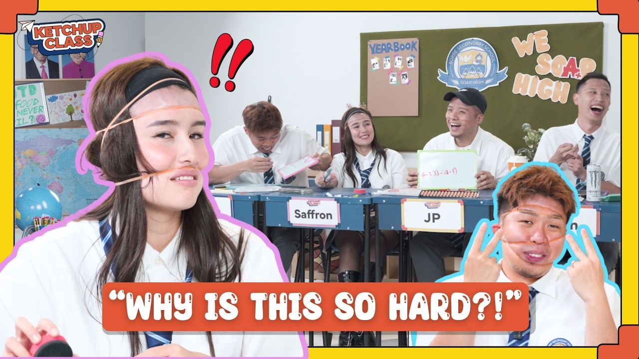 We thought Primary School would be EASY! (ft. Saffron Sharpe) | Ketchup Class EP01