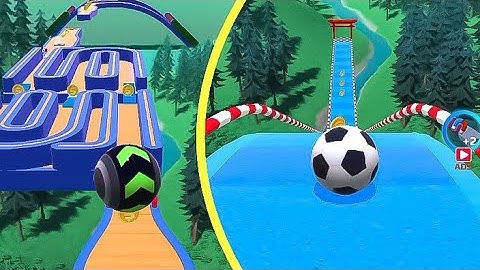 Sky Rolling Ball 3d Gameplay Level 16