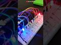 how to make led chaser using arduino #shorts