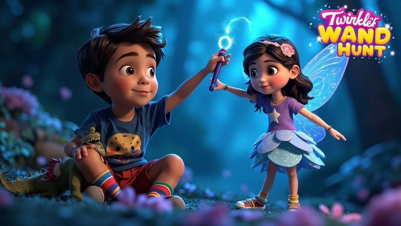 Kaavya and Kiaan's Epic Jungle Adventure | Chirpy Kids |  Magic want hunt in an enchanted Jungle