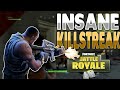 Insane KILLSTREAK on Fortnite Battle Royale