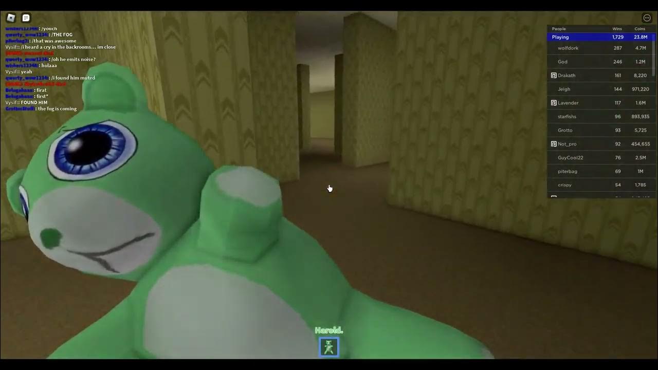 Plates of Fate Remastered Backrooms Exploration & "Harold." Badge