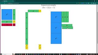 Multiplying Polynomials with Algebra Tiles