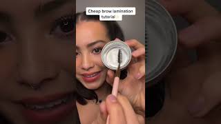 How to laminate your brows at home using HOLD UP! Brow Wax✨