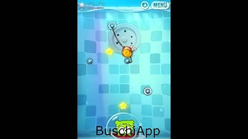 Cut The Rope Experiments Level 5-14- Bath Time - 3 Stars | HD