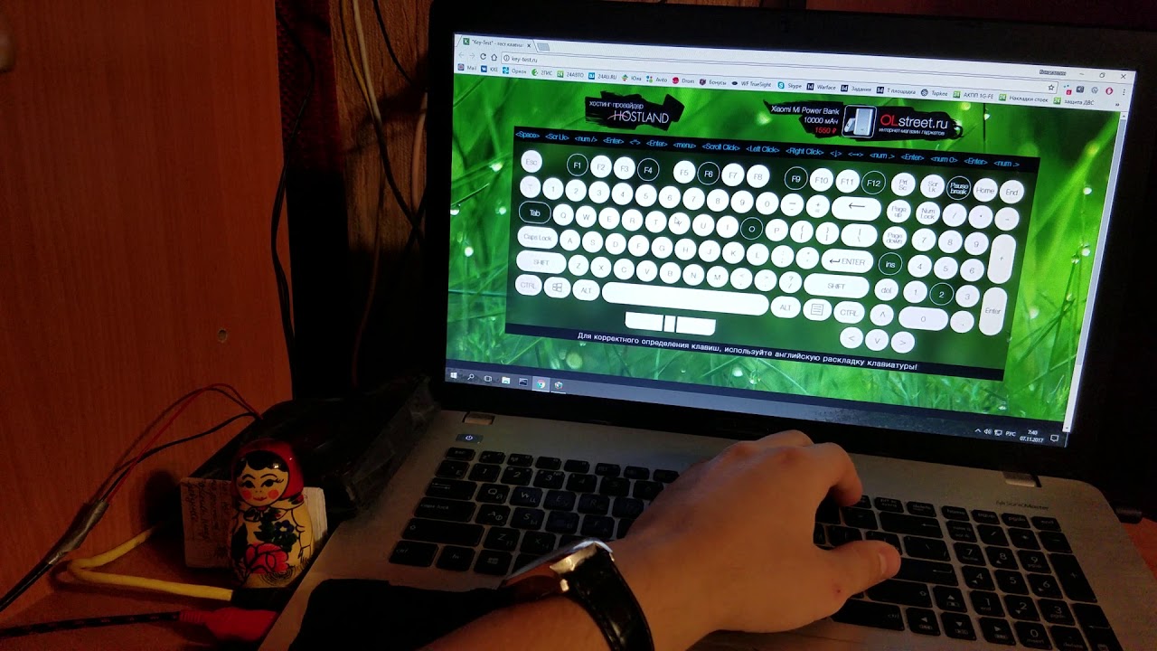 починка клавиатуры ноутбука.