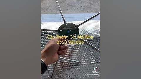 Cầu Thông Gió Mái Nhà - Quả Cầu Hút Nhiệt