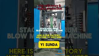 Stacking bucket blow molding machine 3