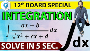 Integration Shortcut 5 Sec Trick | Maths Integration | Class 12 Maths | Narendra Sir (IITB 2003)