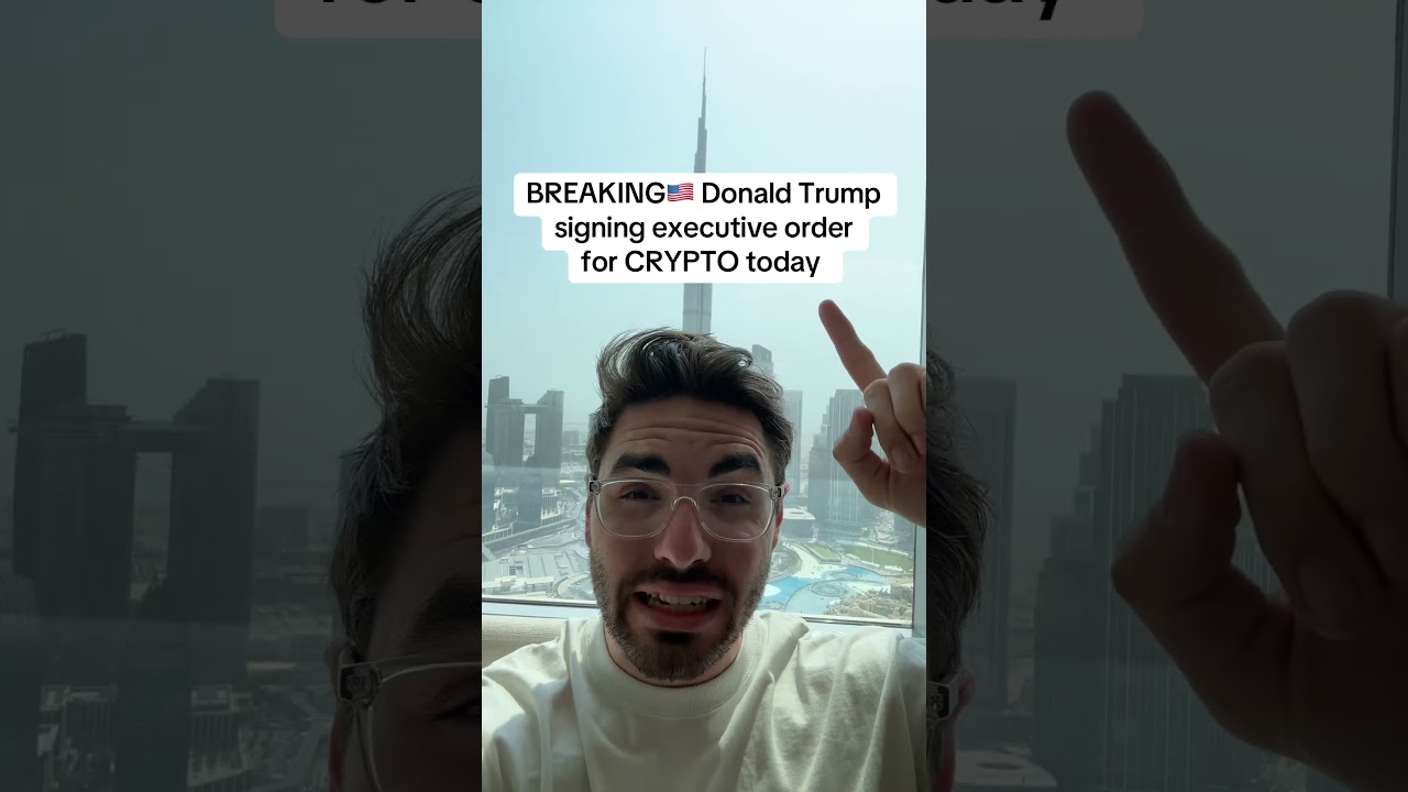 Breaking news, Donald Trump sign executive order for Crypto and markets￼ go parabolic