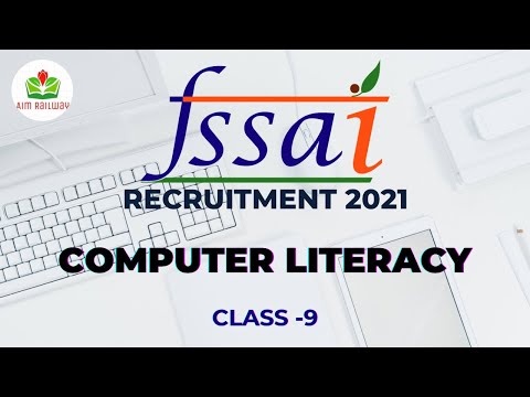 Computer Literacy For FSSAI Class 09|| Emails!!