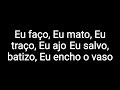 Damares  sou o que sou  cantado com letra 