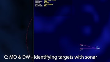 C: MO & DW - Identifying targets with sonar