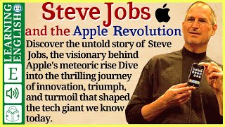 Learn English through Story ⭐ Level 3 - Steve Jobs - Graded Reader | WooEnglish