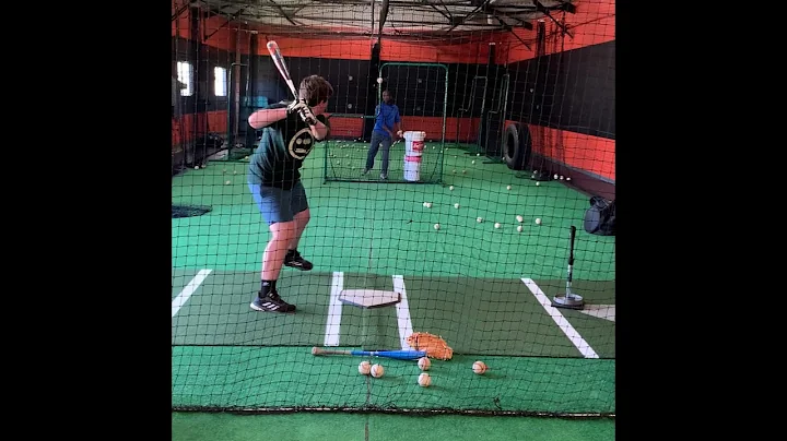 Drew Kaplan hitting