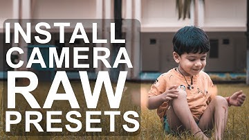 How To Install Camera Raw Presets In Photoshop CC Art Balaghat