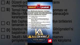 ÖSYM SORABİLİR⚠️#kpsstarih #kpss #ykstavsiye #shorts #keşfet