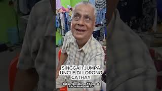 Pesanan uncle di lorong Cathay, Open Air Market Kuching. #kuching #sarawak #travelvlog