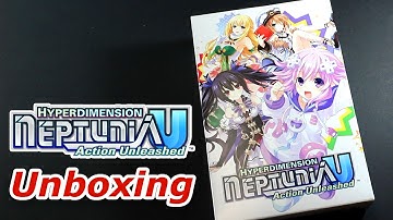 Hyperdimension Neptunia U: Action Unleashed Limited Edition Unboxing