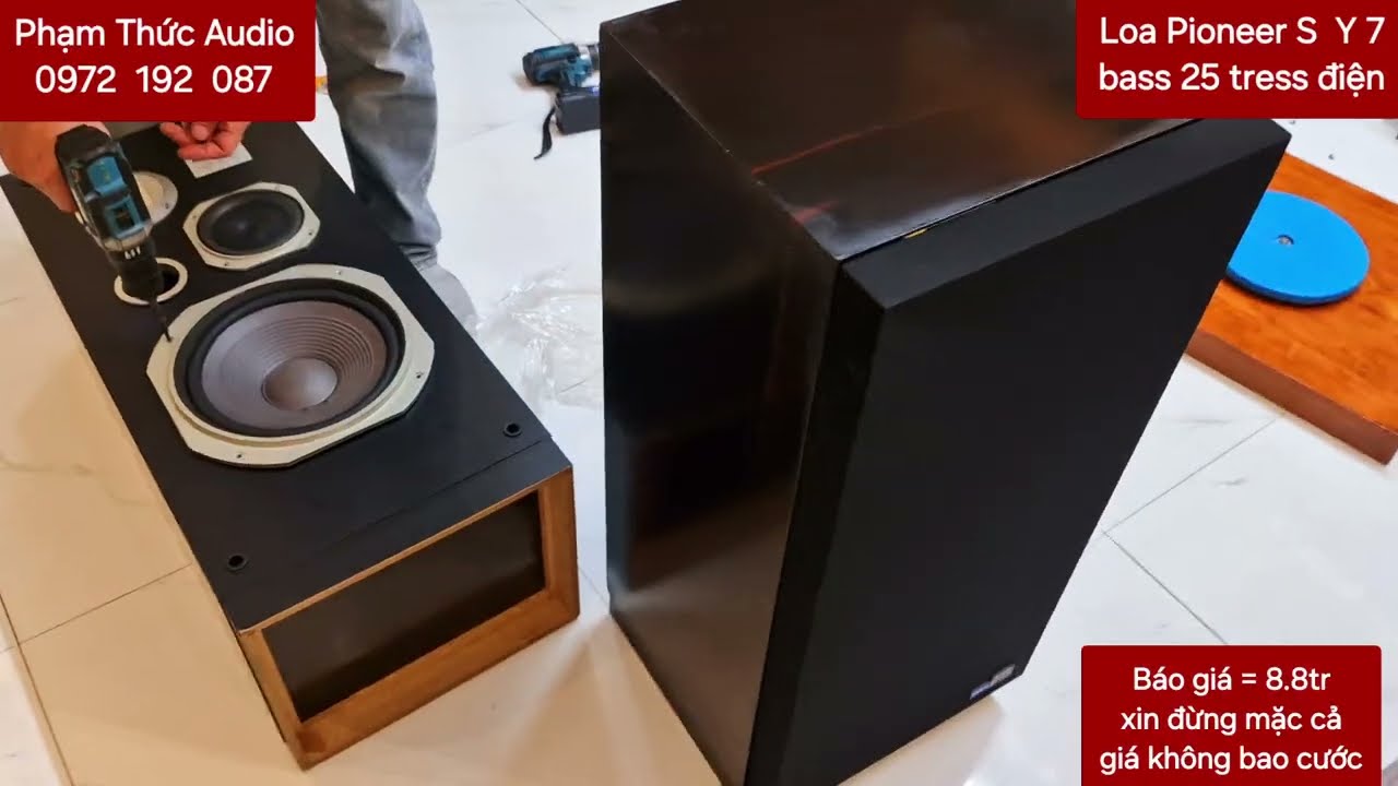 Loa Pioneer S y7  bass 25 tress điện . Luôn là sp AE tin dùng cho nghe nhạc gia đình